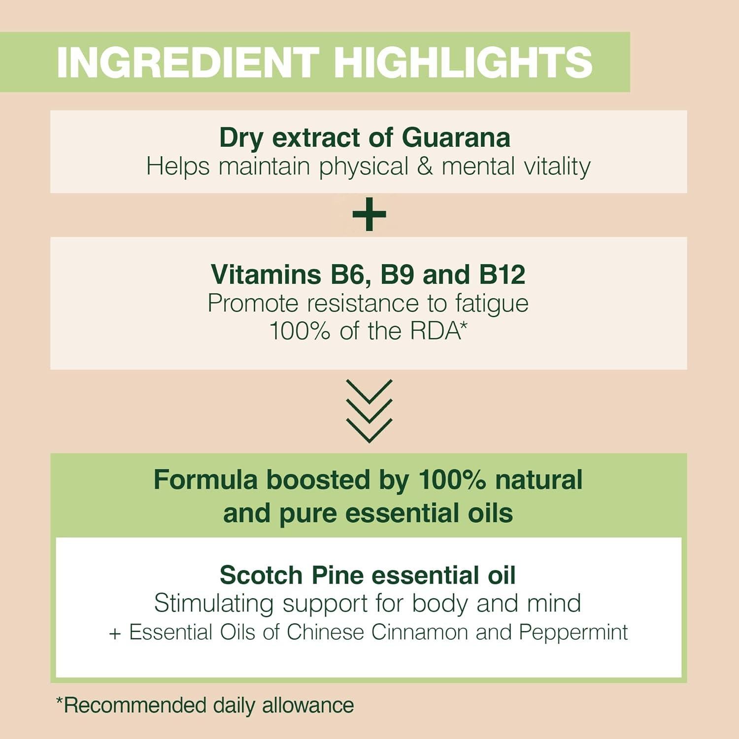 Suplemento Herbal Pranarom Aromaboost Energía 60 Cápsulas