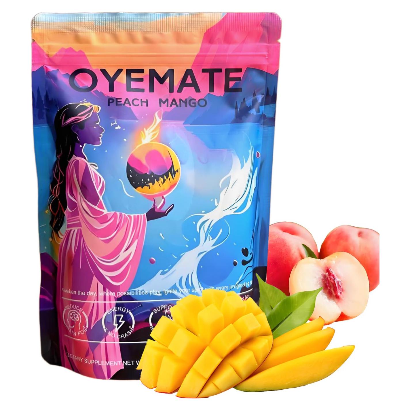 Mezcla Instantánea de Yerba Mate OYEMATE 30 Porciones 321g