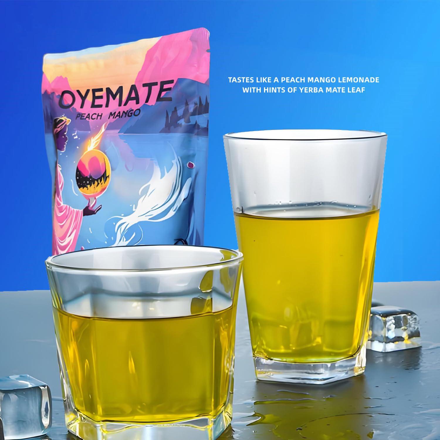 Mezcla Instantánea de Yerba Mate OYEMATE 30 Porciones 321g