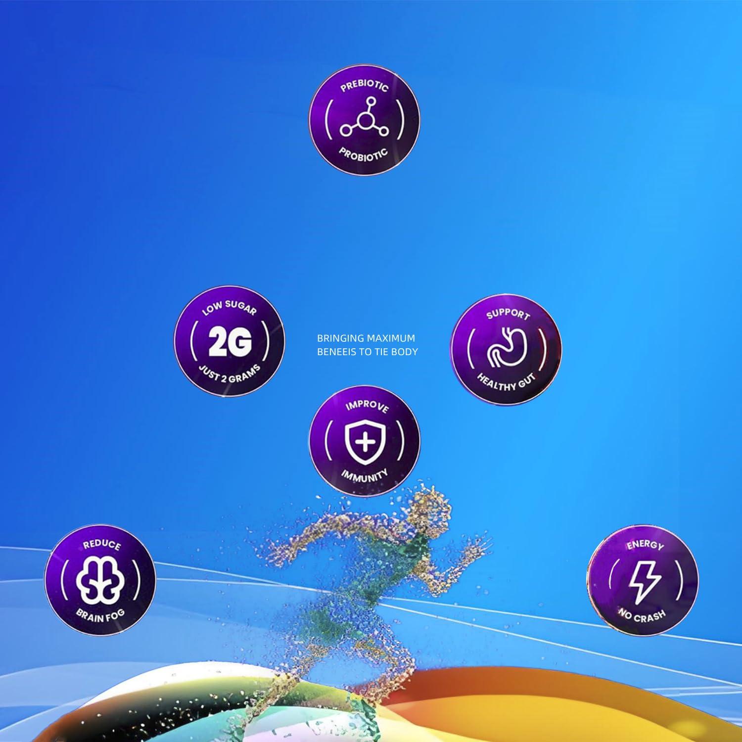 Mezcla Instantánea de Yerba Mate OYEMATE 30 Porciones 321g