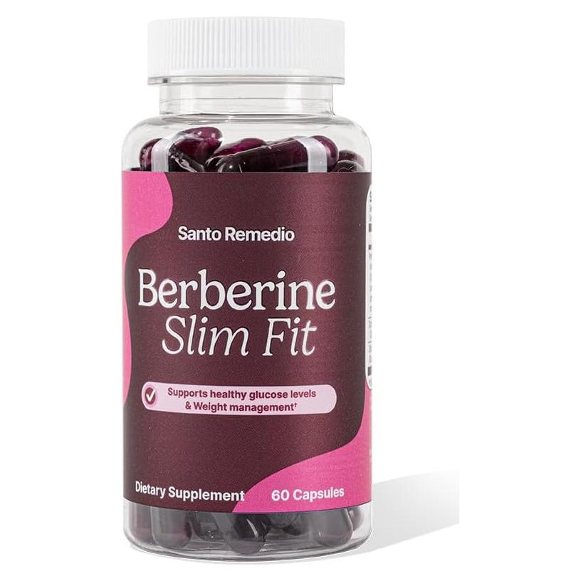 Suplemento Dietético Berberina Santo Remedio 60 Cápsulas
