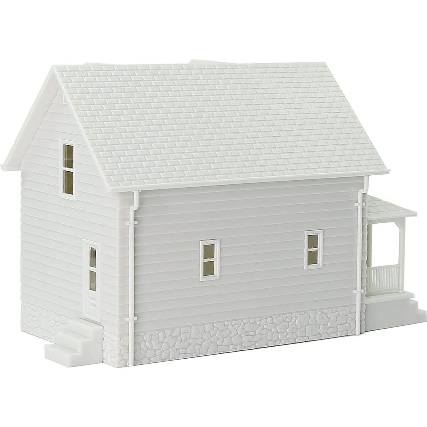 Kit Casa en Blanco Escala HO 1:87 EVEMODEL DIY