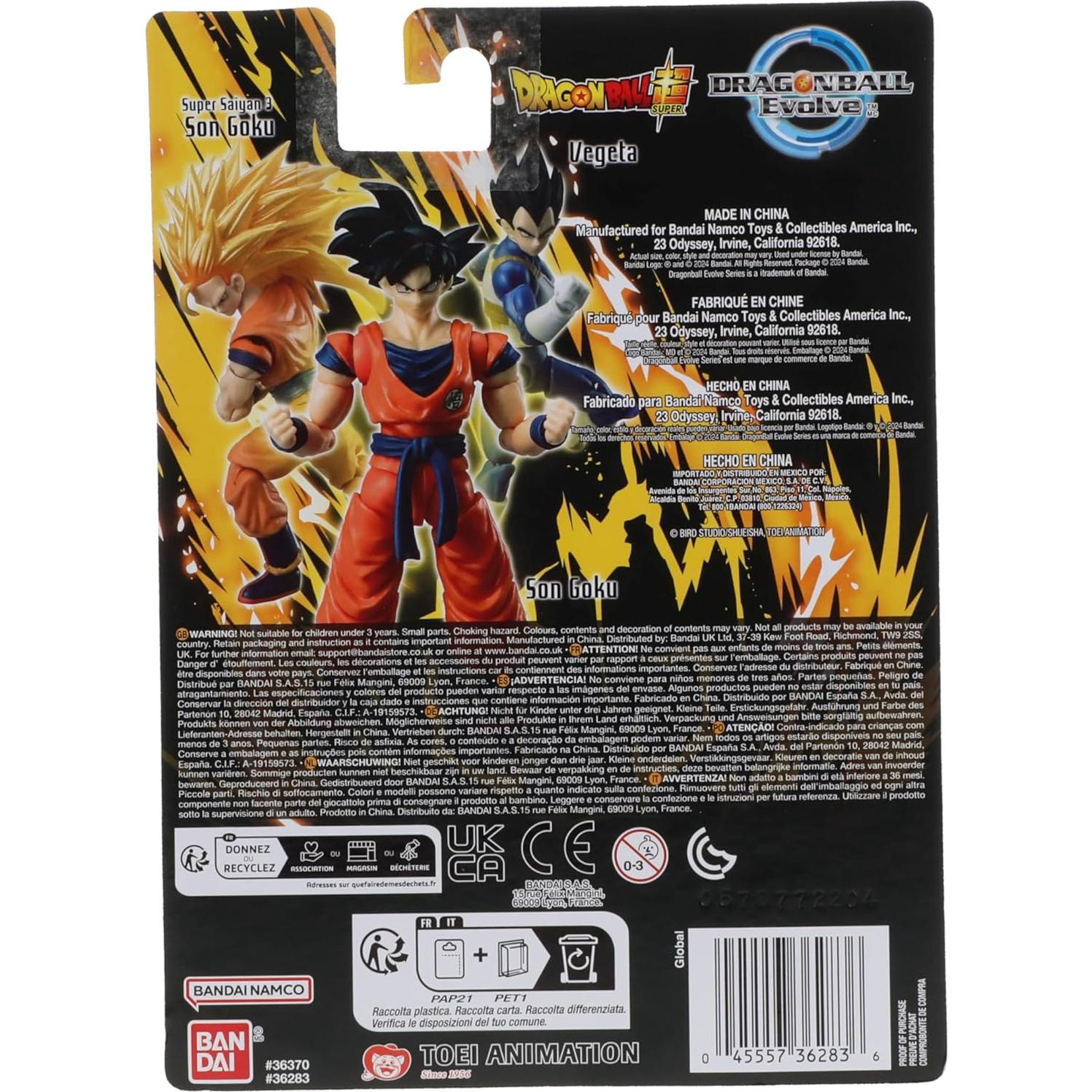 Bandai - Dragon Ball Super - Evolve - 5" Son Goku