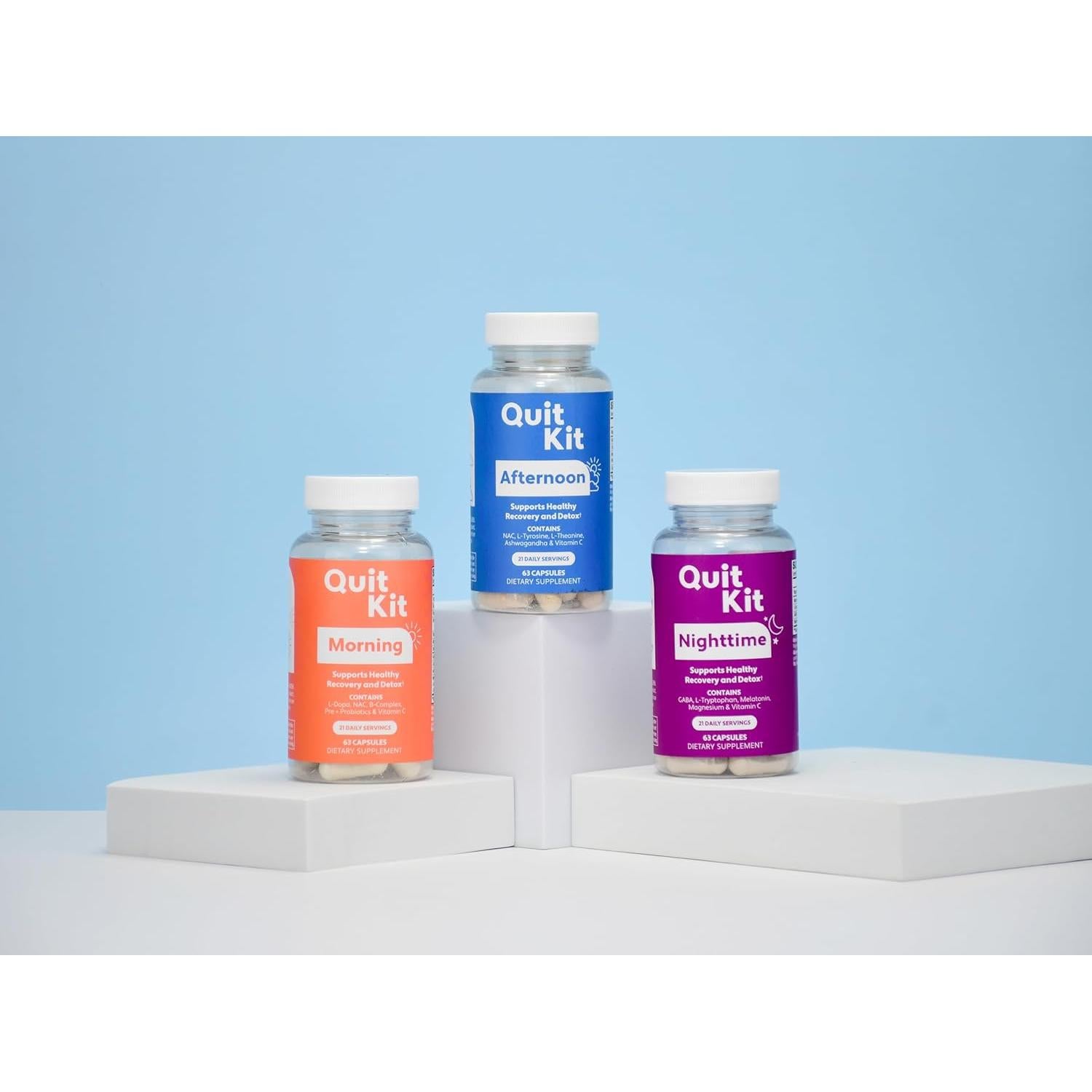 Sistema de Desintoxicación Quit Kit 12-en-Uno - Apoyo Diario