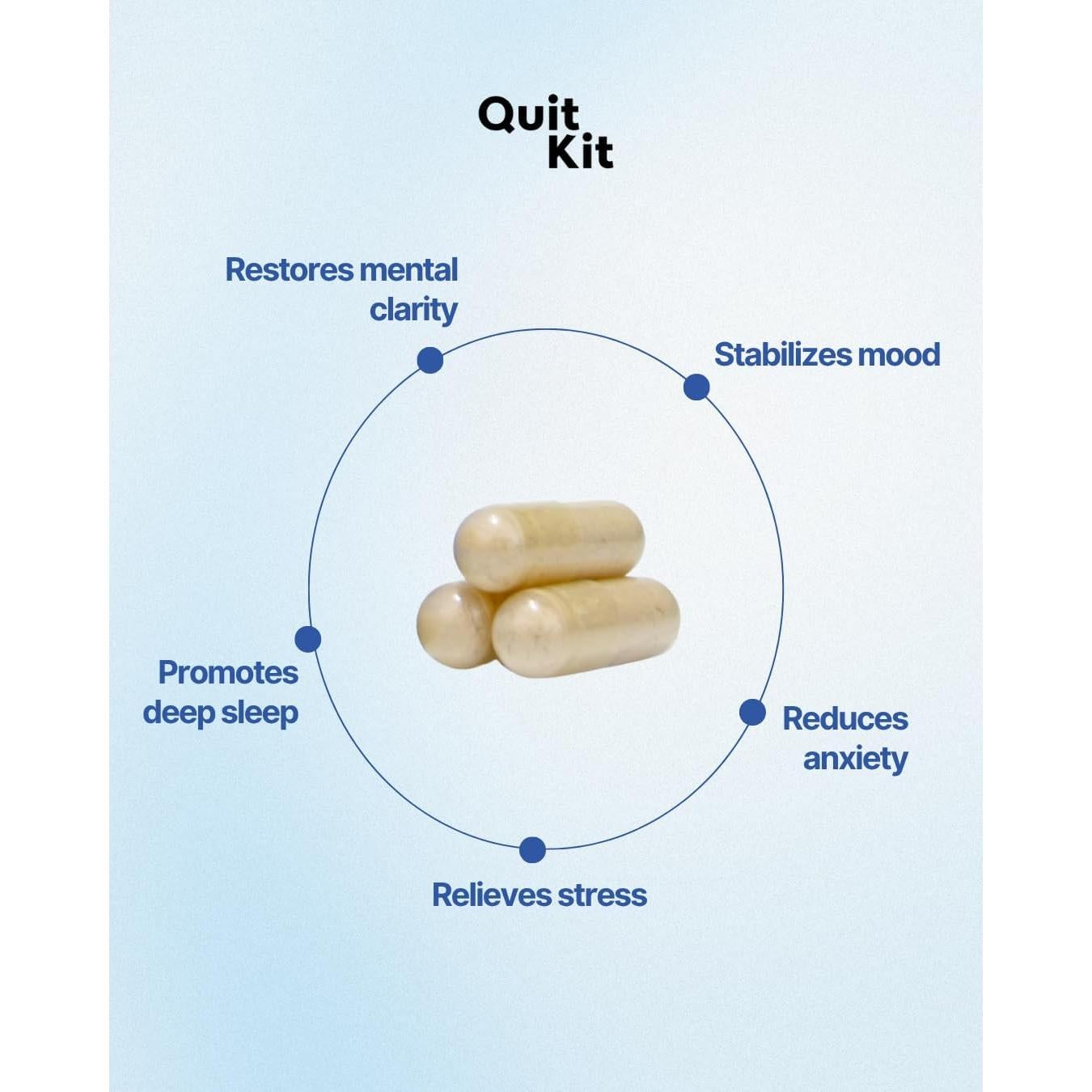Sistema de Desintoxicación Quit Kit 12-en-Uno - Apoyo Diario