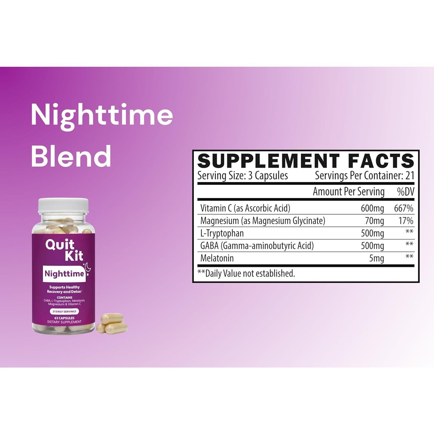 Sistema de Desintoxicación Quit Kit 12-en-Uno - Apoyo Diario