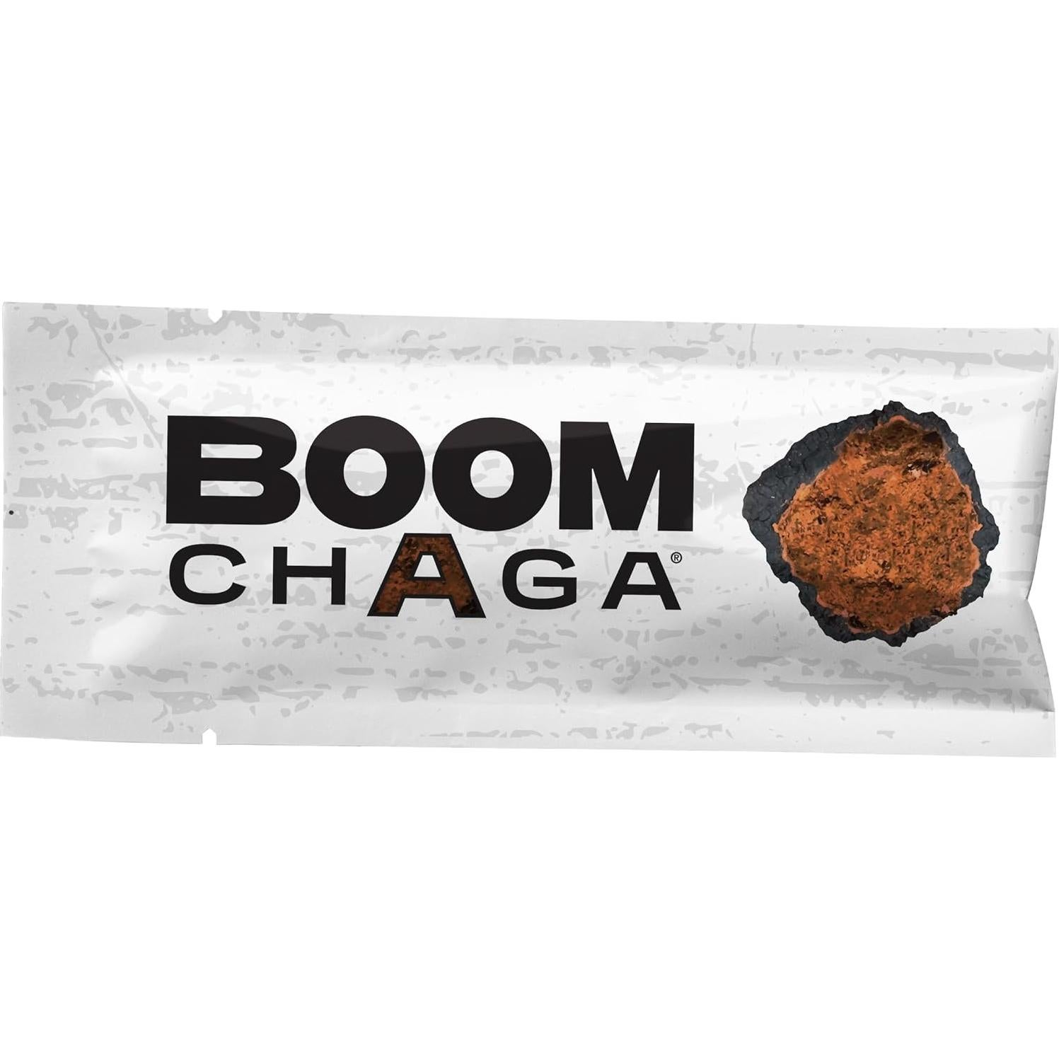 Superbebida de Champiñón Chaga BOOM, 31 Paquetes Antioxidantes