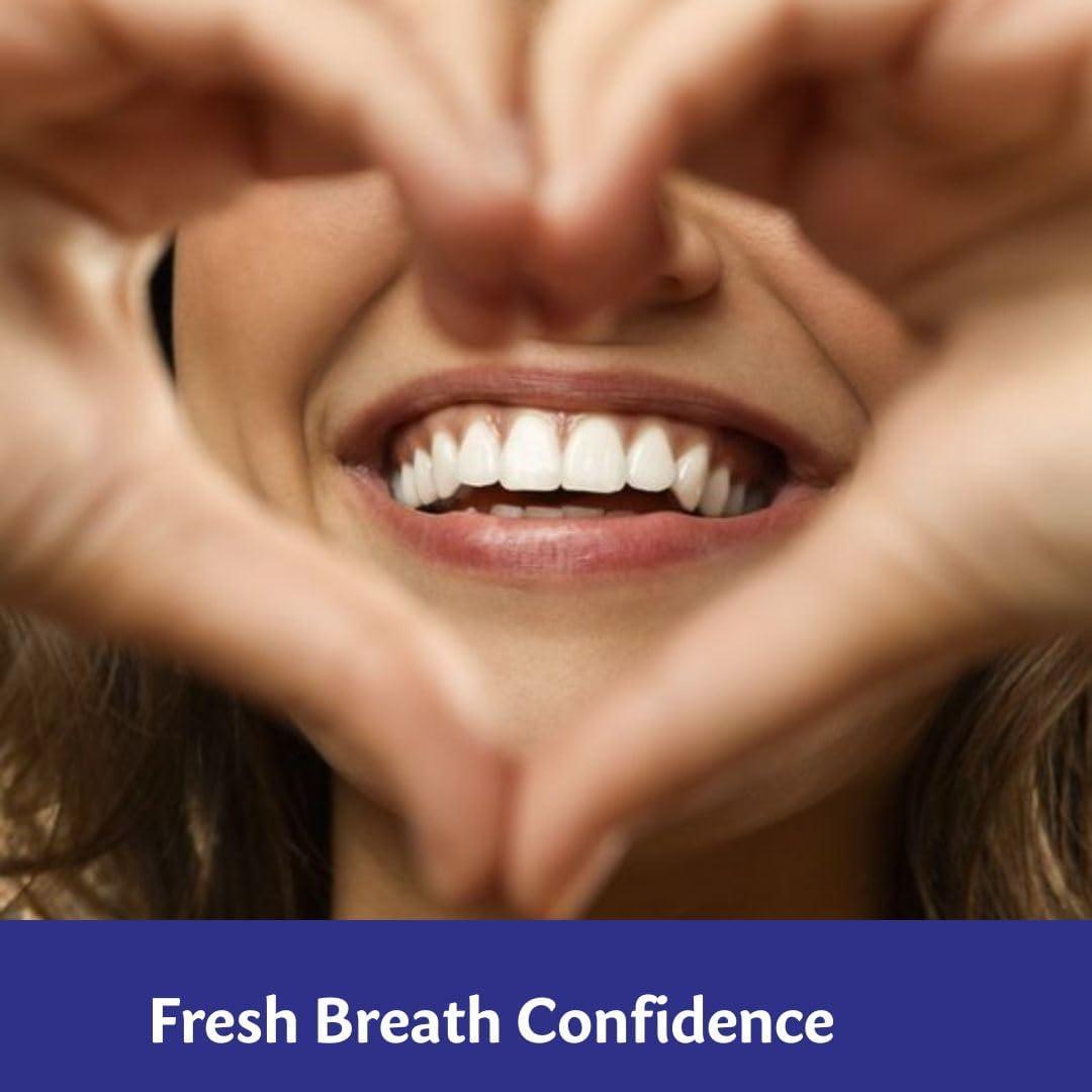 Luv Biotics Pastillas Probioticas de Limón para Mal Aliento - 30 Unidades