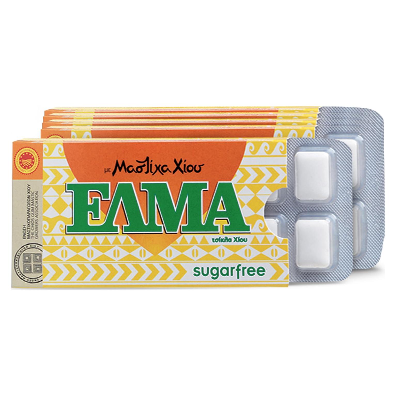 Chicle de Mastic Griego Elma Sin Azúcar 50 Piezas