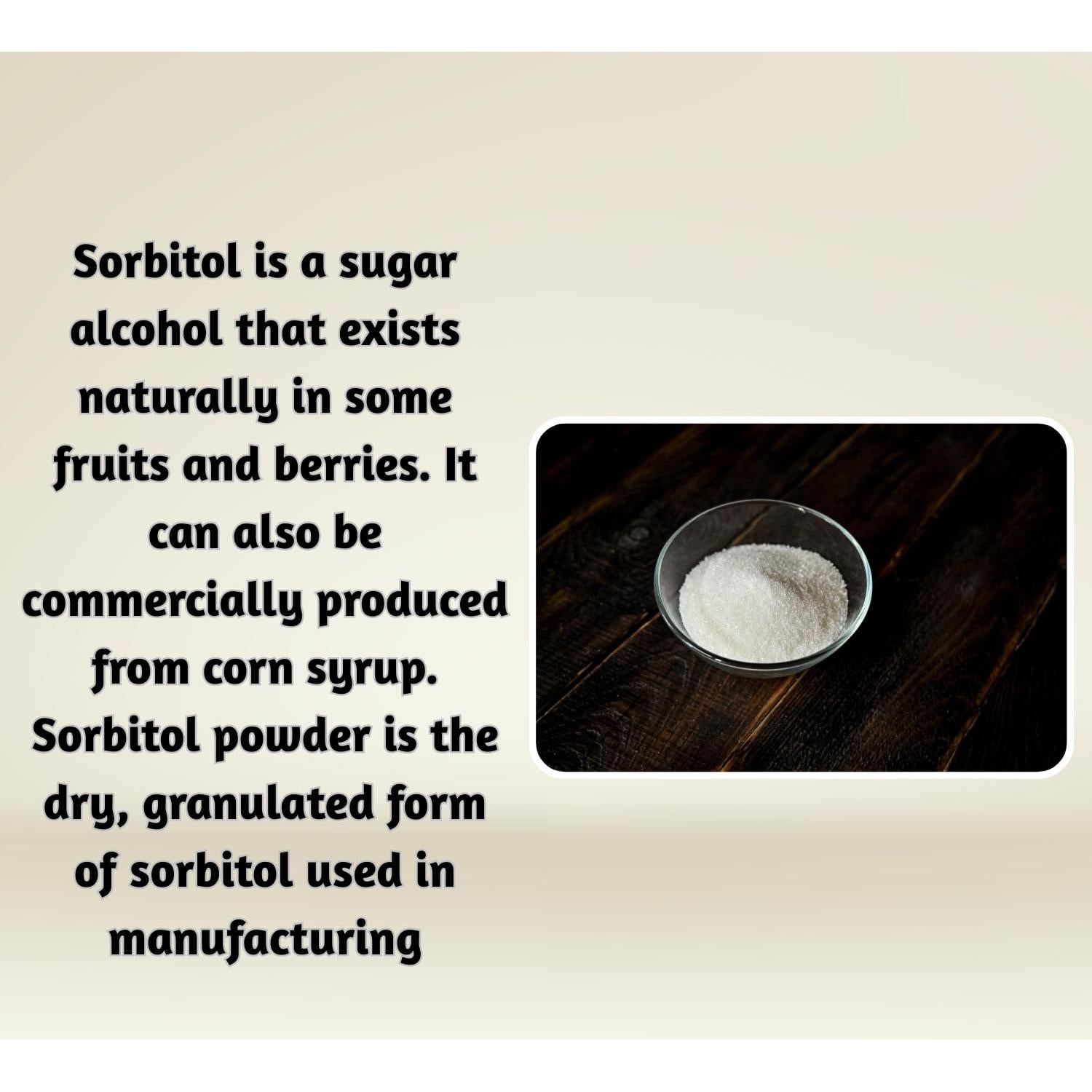 Combo Polvo de Sorbitol 0.91kg y Taurina 0.91kg - Culinario y Suplementos