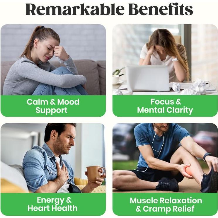 Gominolas de Magnesio Glicinato 400mg Venture Pal 60 Unidades