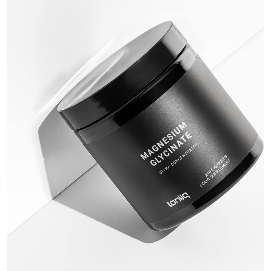 Suplemento de Magnesio Glicinato Toniiq 3000mg - 240 Cápsulas