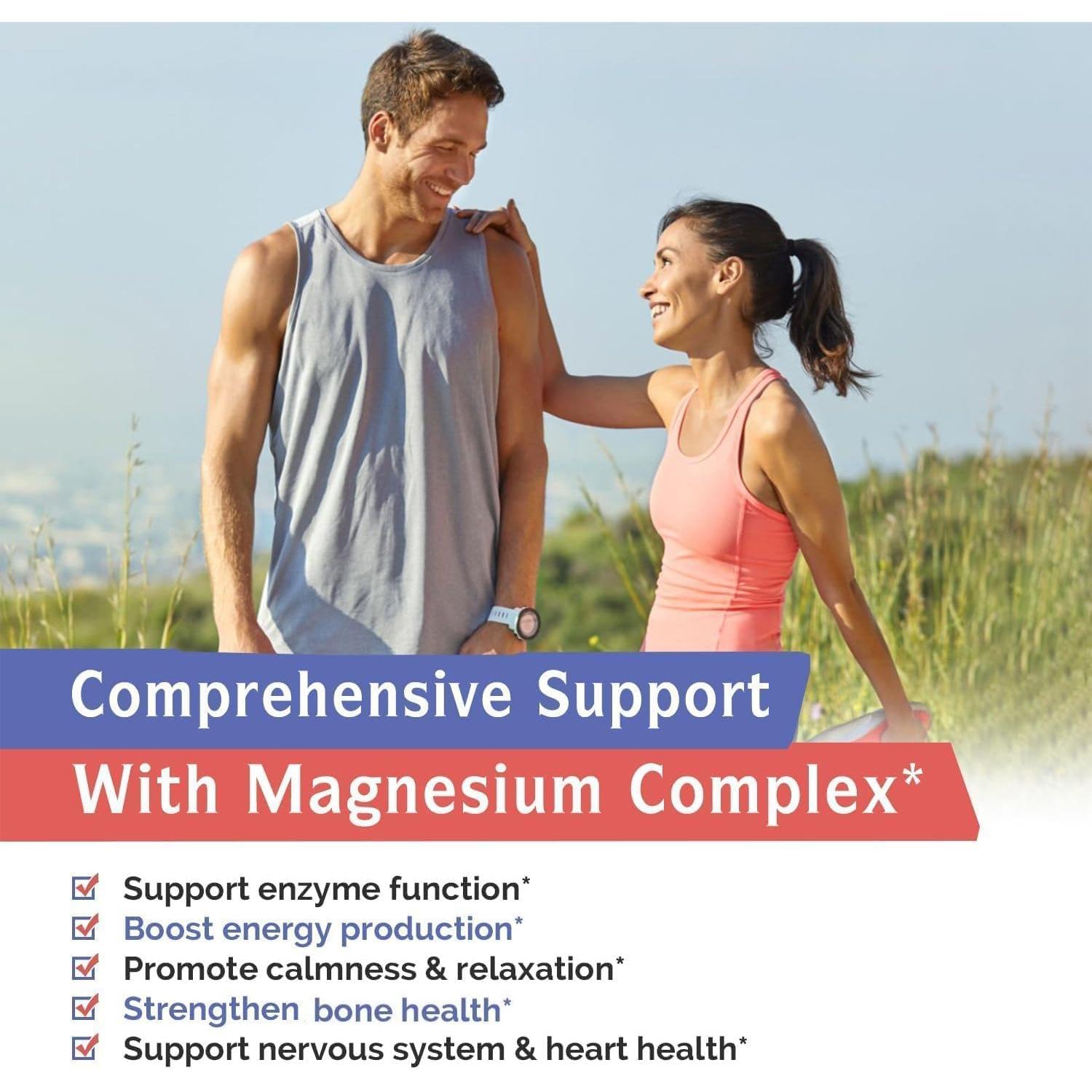 Complejo de Magnesio Vitalidad Innata 90 Cápsulas 4-en-1