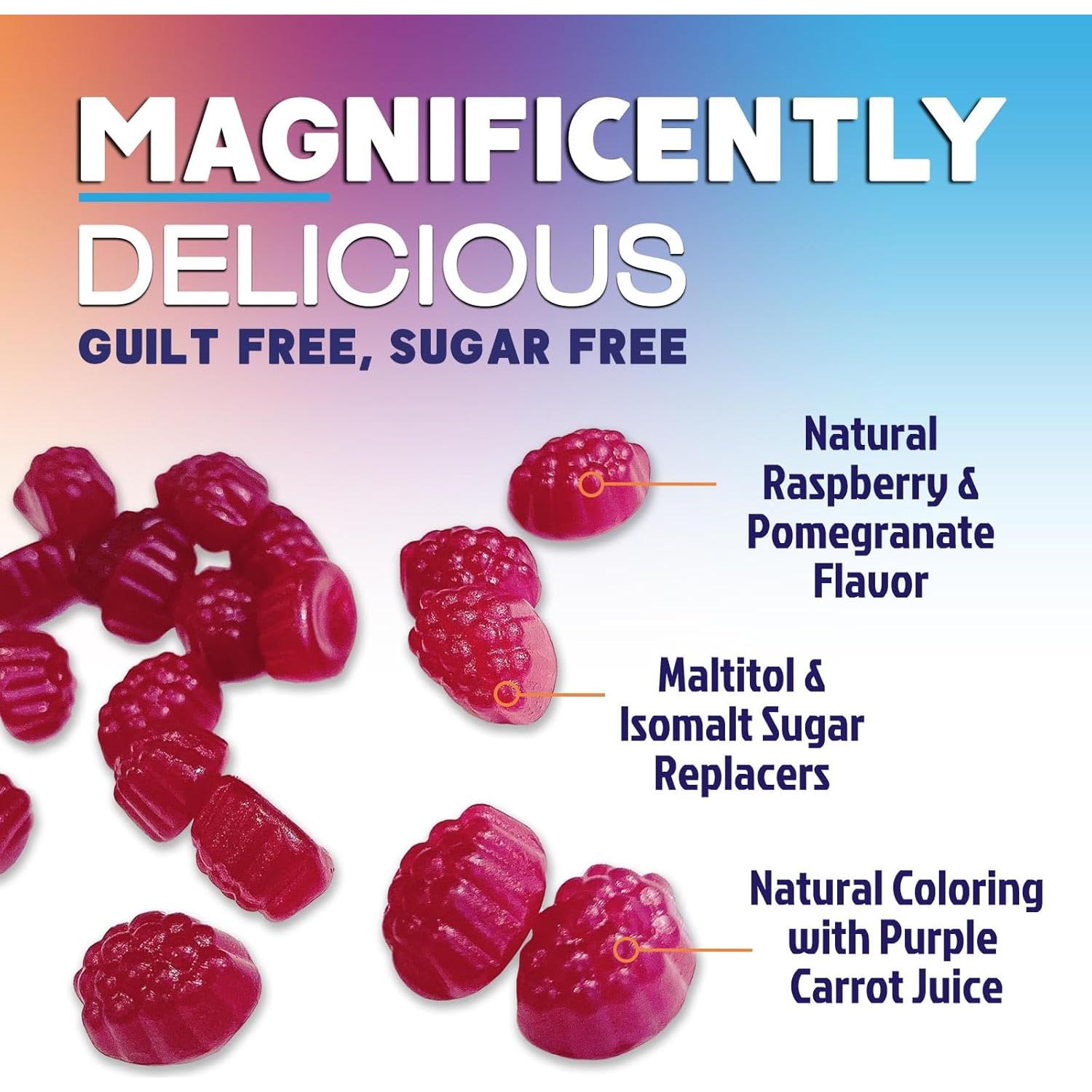 Suplemento de Magnesio Citrato Gominolas Nature's Peak 60 Unidades