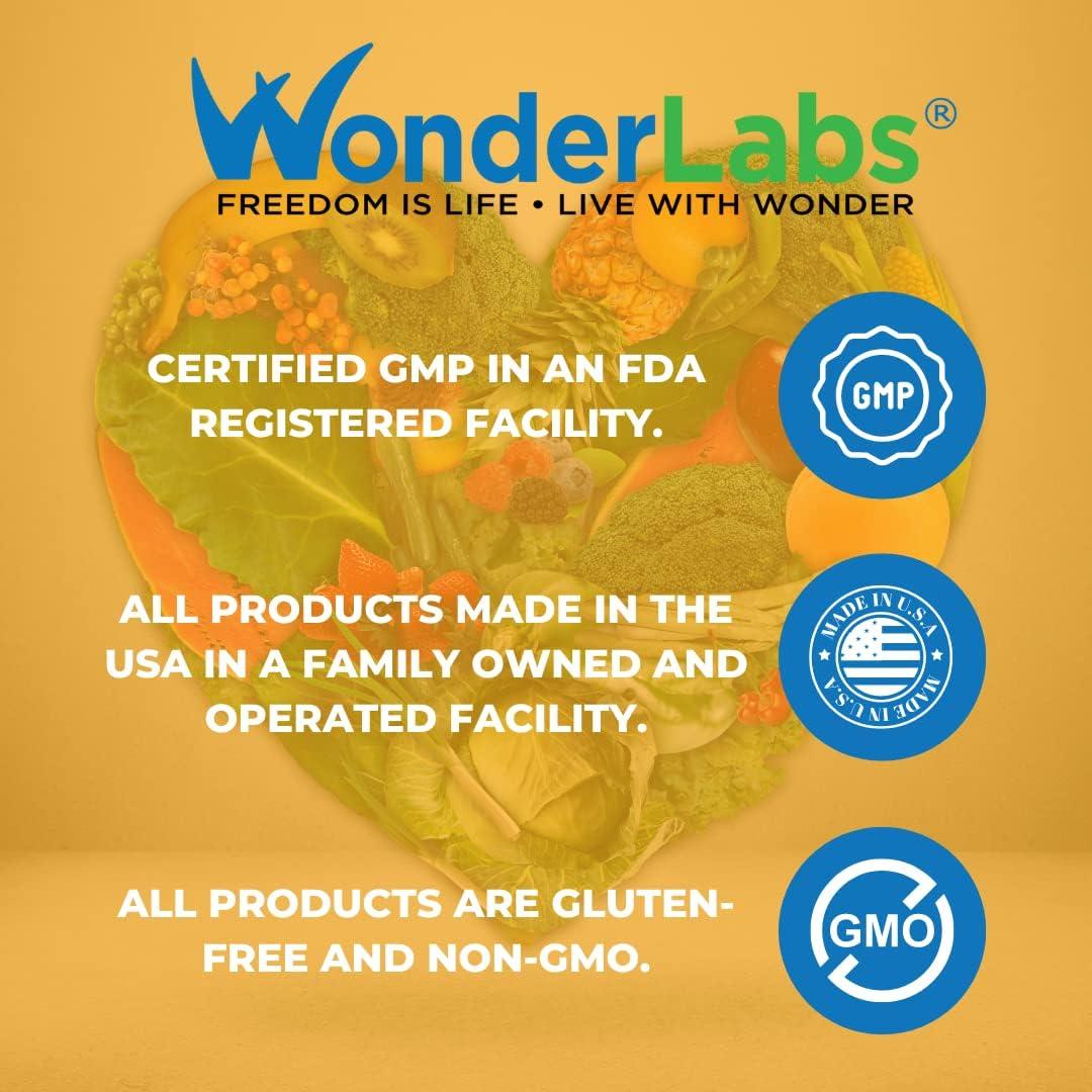 Óxido de Magnesio Wonder Labs 400mg - 250 Tabletas Grado Farmacéutico