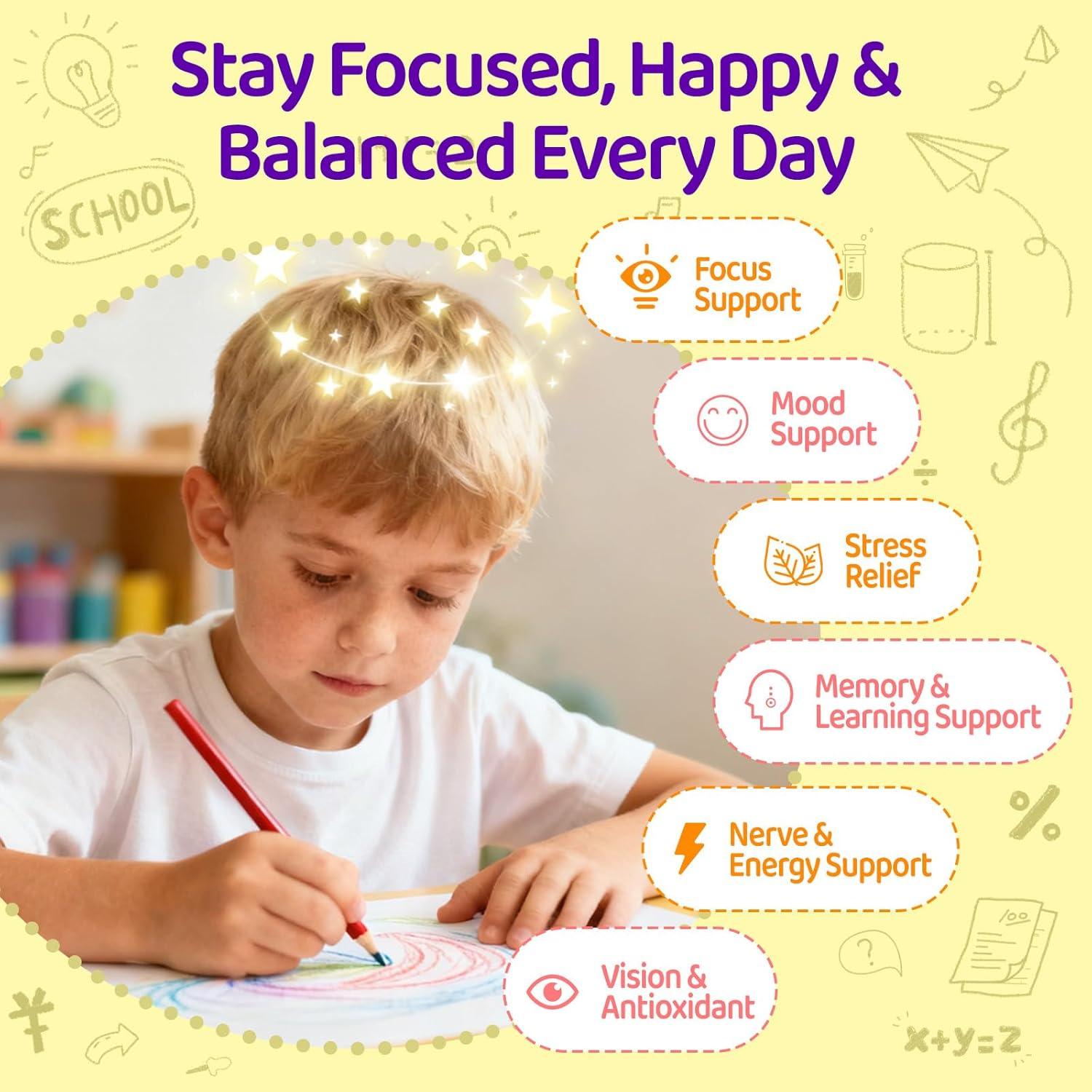 Gotas de Azafrán Liposomal Natisland para Niños 60 ml