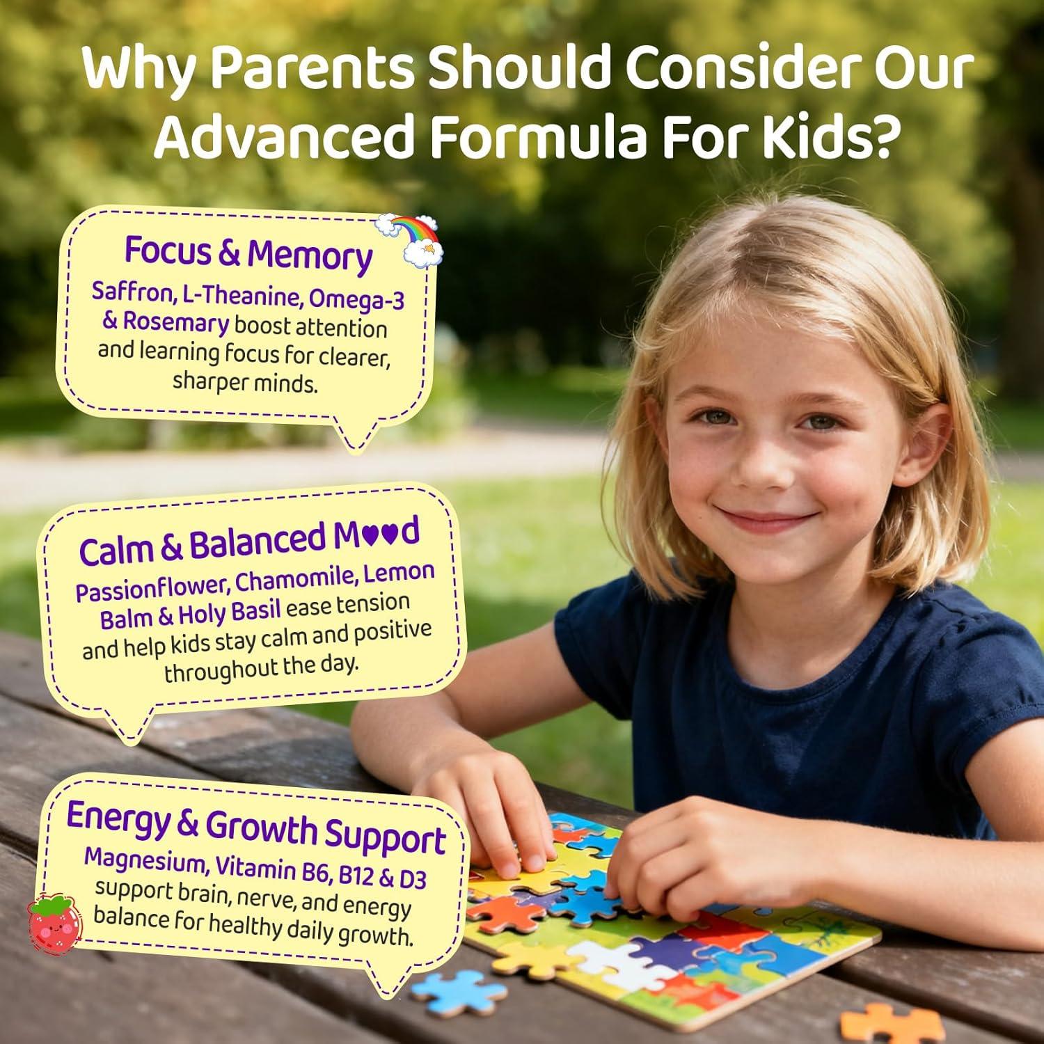 Gotas de Azafrán Liposomal Natisland para Niños 60 ml