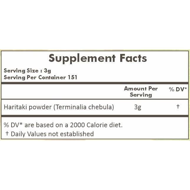 Combo Polvo de Fruta Haritaki y Albahaca Sagrada Tulsi 200g