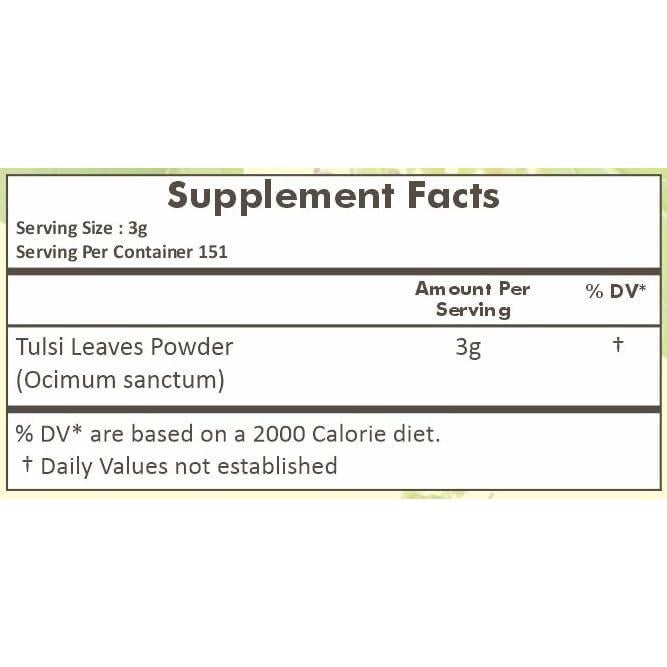 Combo Polvo de Fruta Haritaki y Albahaca Sagrada Tulsi 200g