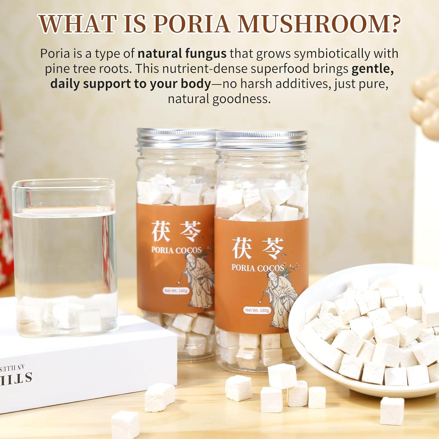 Poria Cocos Wanhua Hall Premium 360g - Hongo Sin Azufre