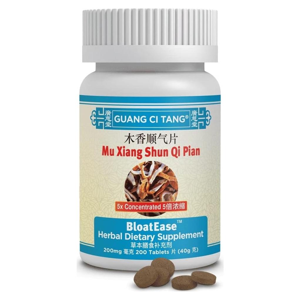 Píldoras Digestivas Mu Xiang Shun Qi Pian 200 Unidades
