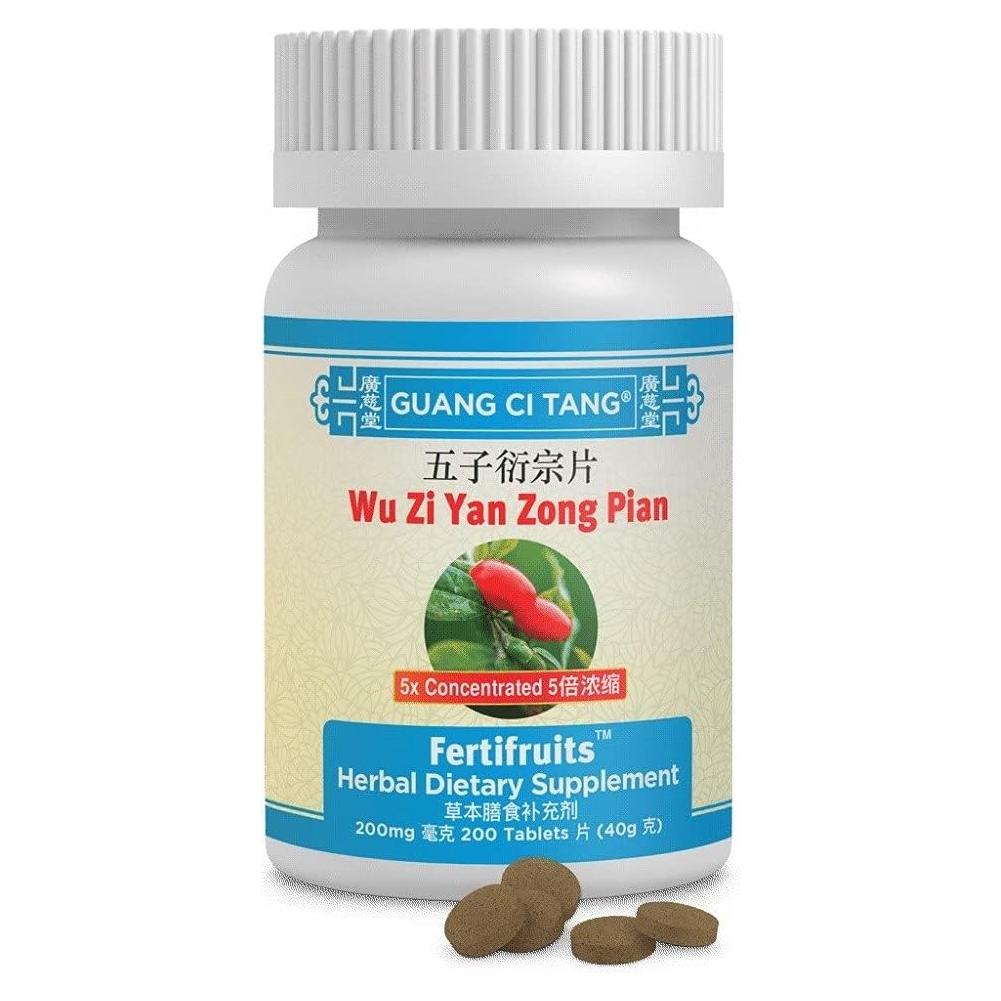 Tabletas Wu Zi Yan Zong Pian ActiveHerb 200 mg - 200 Unidades