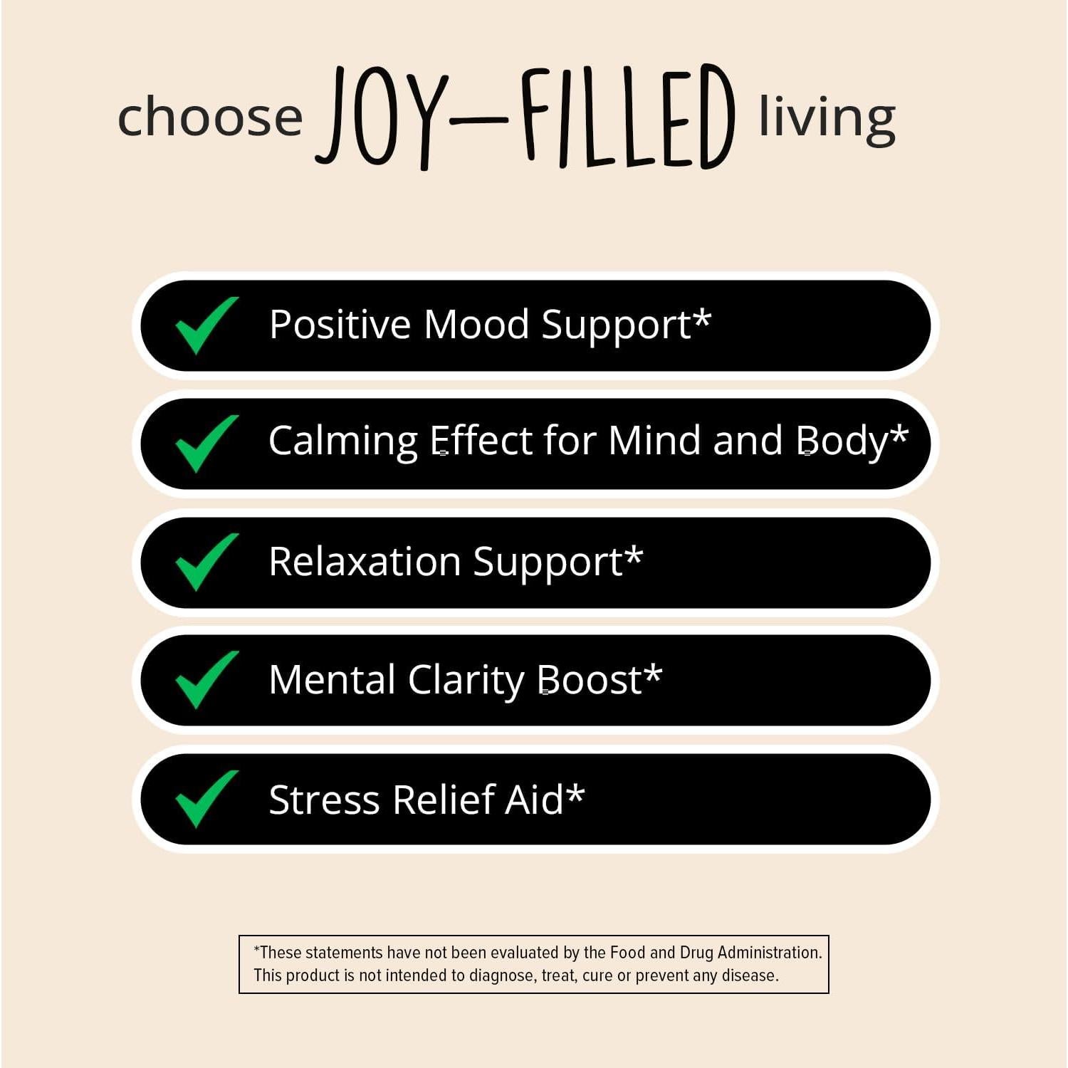 Suplemento Natural de Cortisol y Ánimo Happy Healthy Hippie