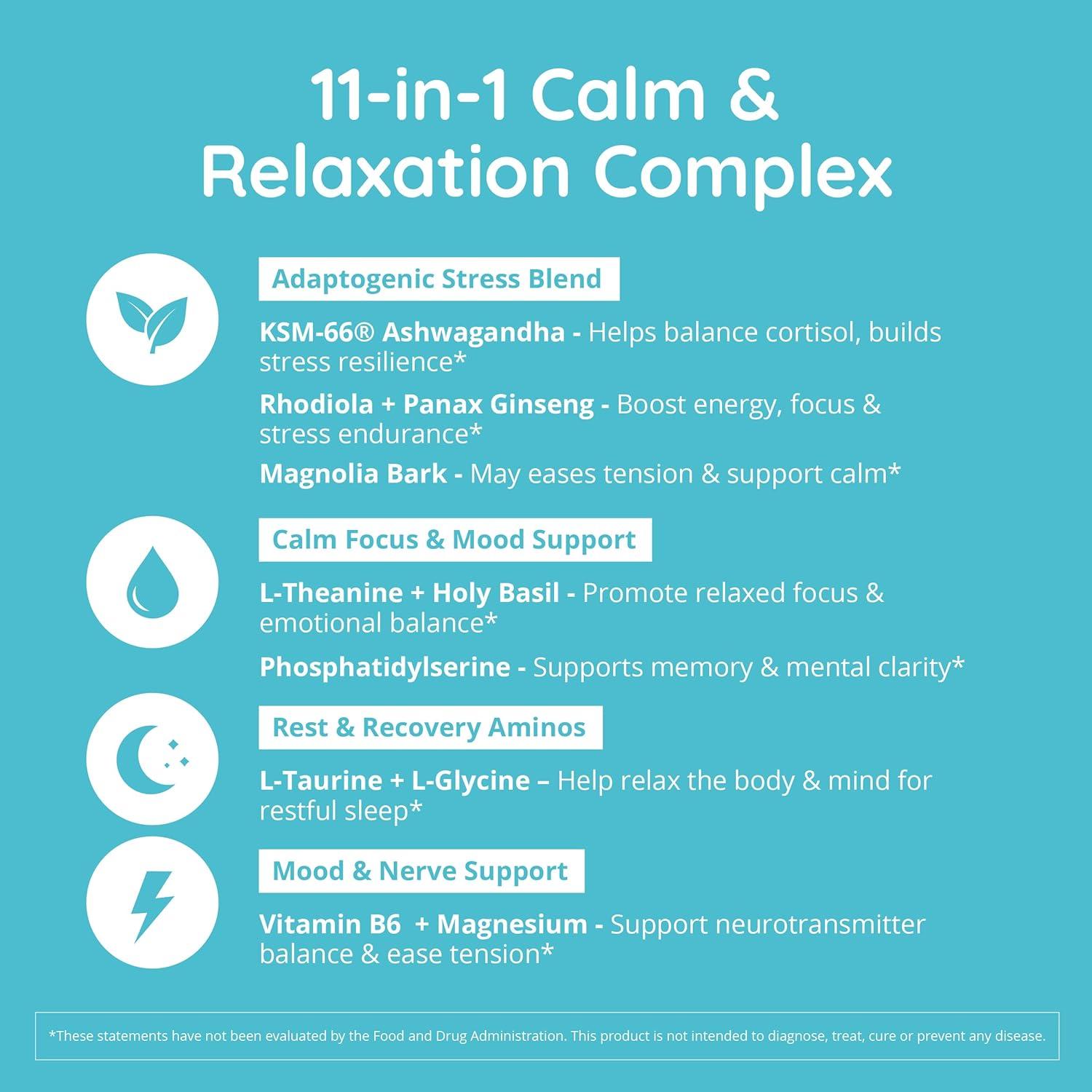 Suplemento Natural de Cortisol y Ánimo Happy Healthy Hippie