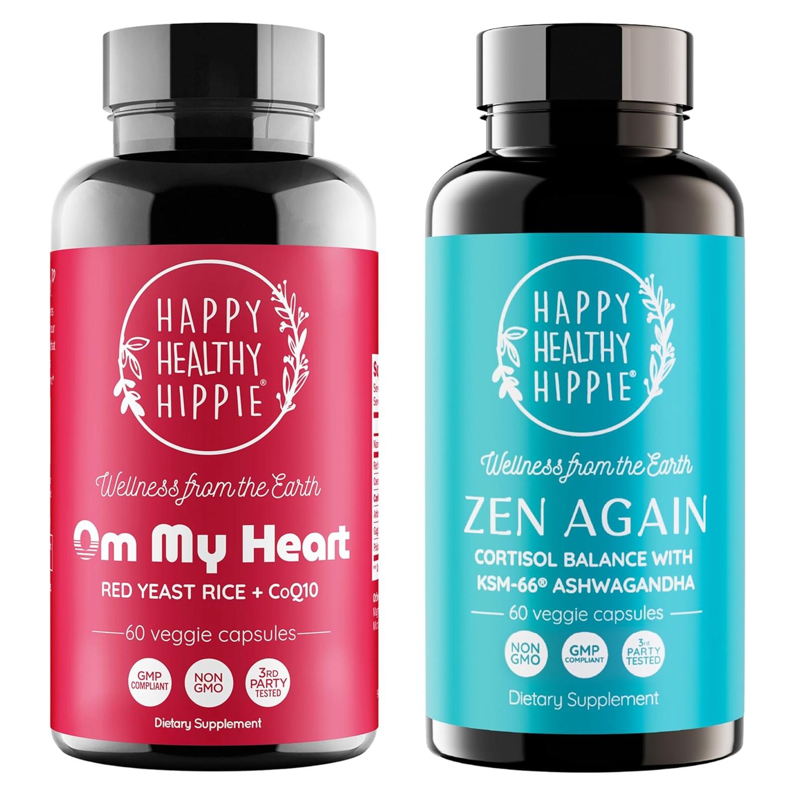 Suplemento Gestor de Cortisol Happy Healthy Hippie 60 cápsulas