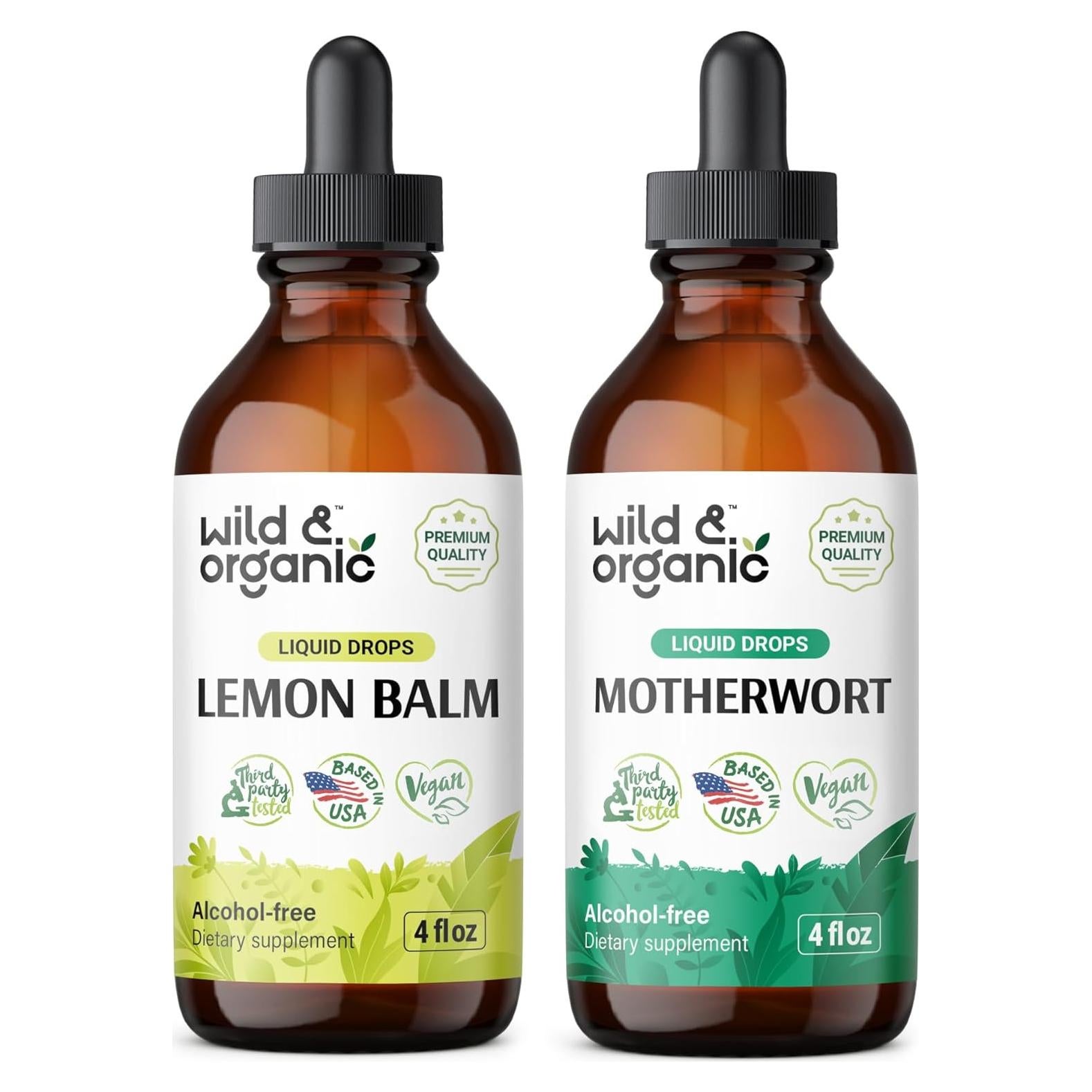 Tintura de Melisa Silvestre y Madre Selva 118 ml - Sin Alcohol