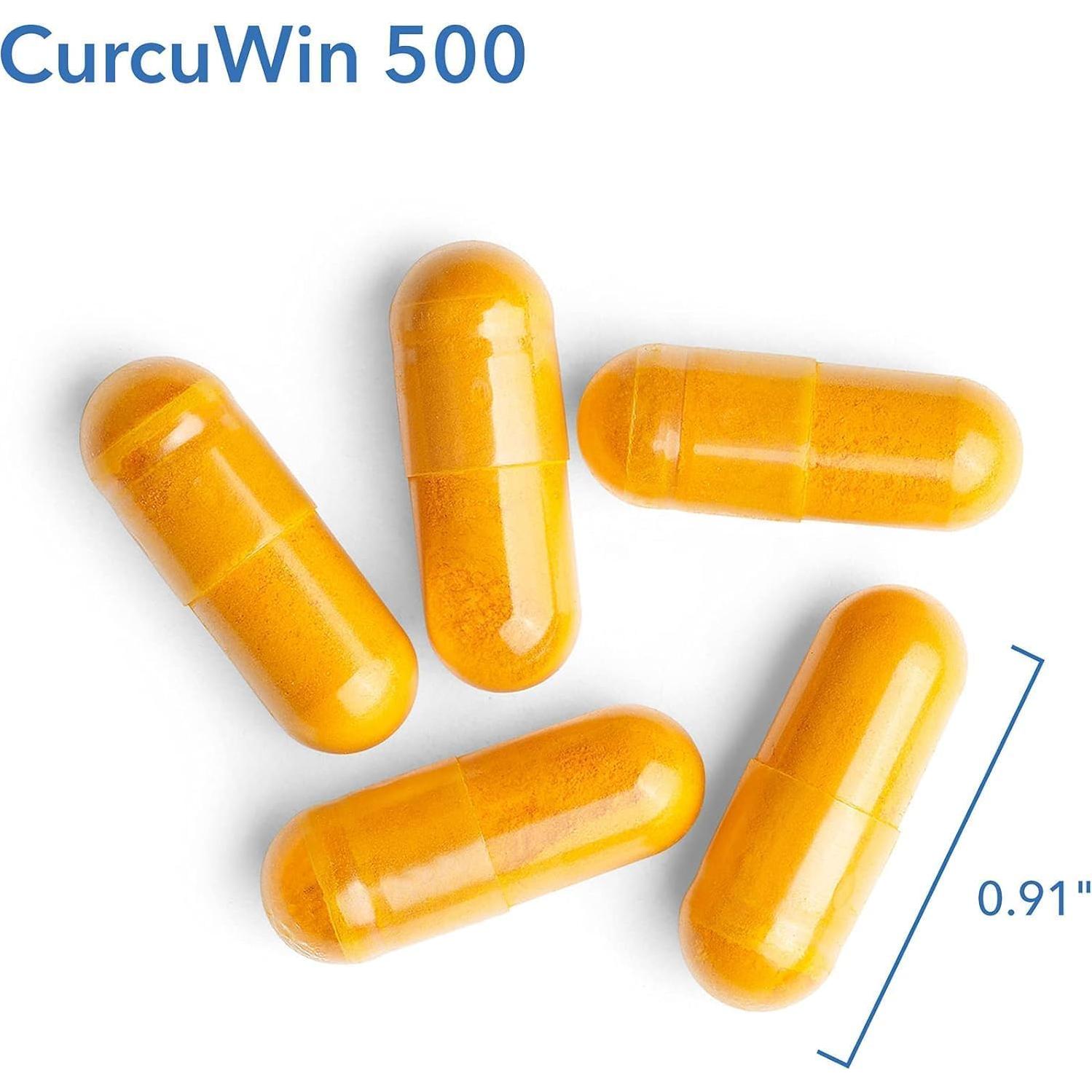 Suplemento CurcuWIN 500mg Allergy Research Group - Cápsulas Vegetarianas de Cúrcuma Orgánica