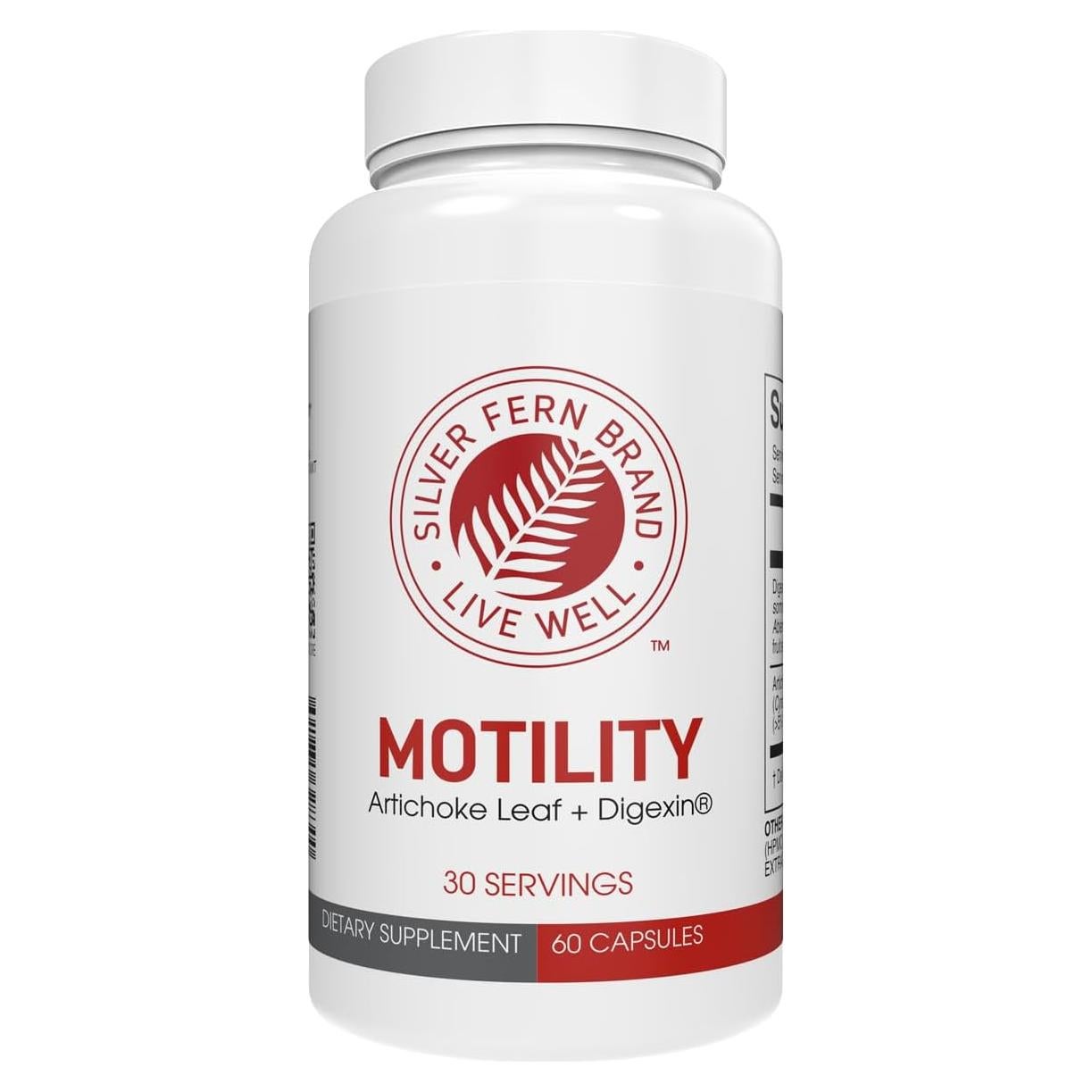 Suplemento Motilidad Silver Fern - 60 Cápsulas Digestivas