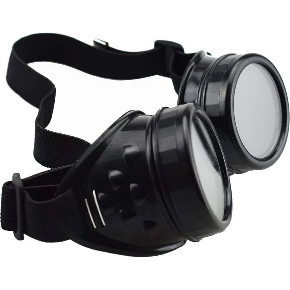 Gafas Steampunk WEICHUAN Vintage Unisex con Lentes