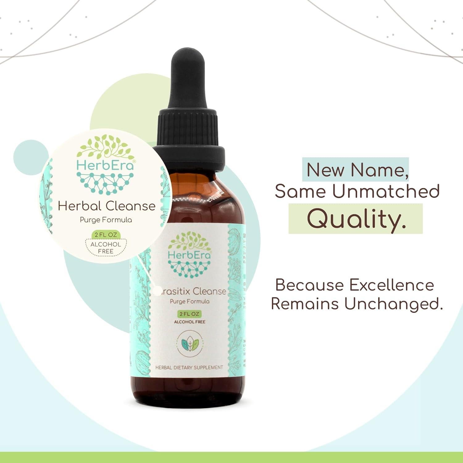 Tintura Detox Herbal Sin Alcohol HerbEra 59 ml - Extracto Natural