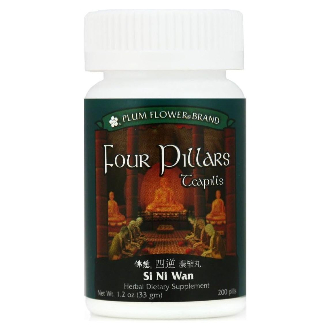 Píldoras de Té Cuatro Pilares Mayway 200 ct