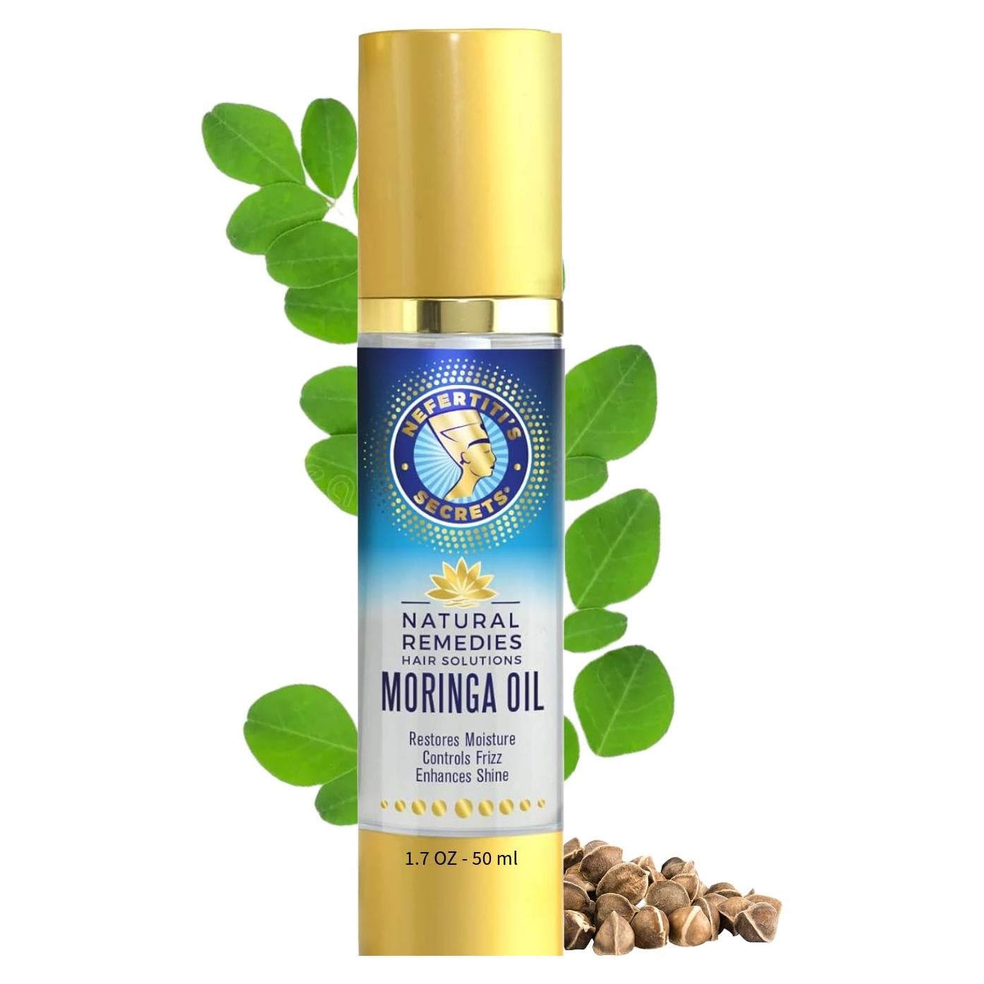 Aceite de Moringa Orgánico Secretos de Nefertiti 50 mL