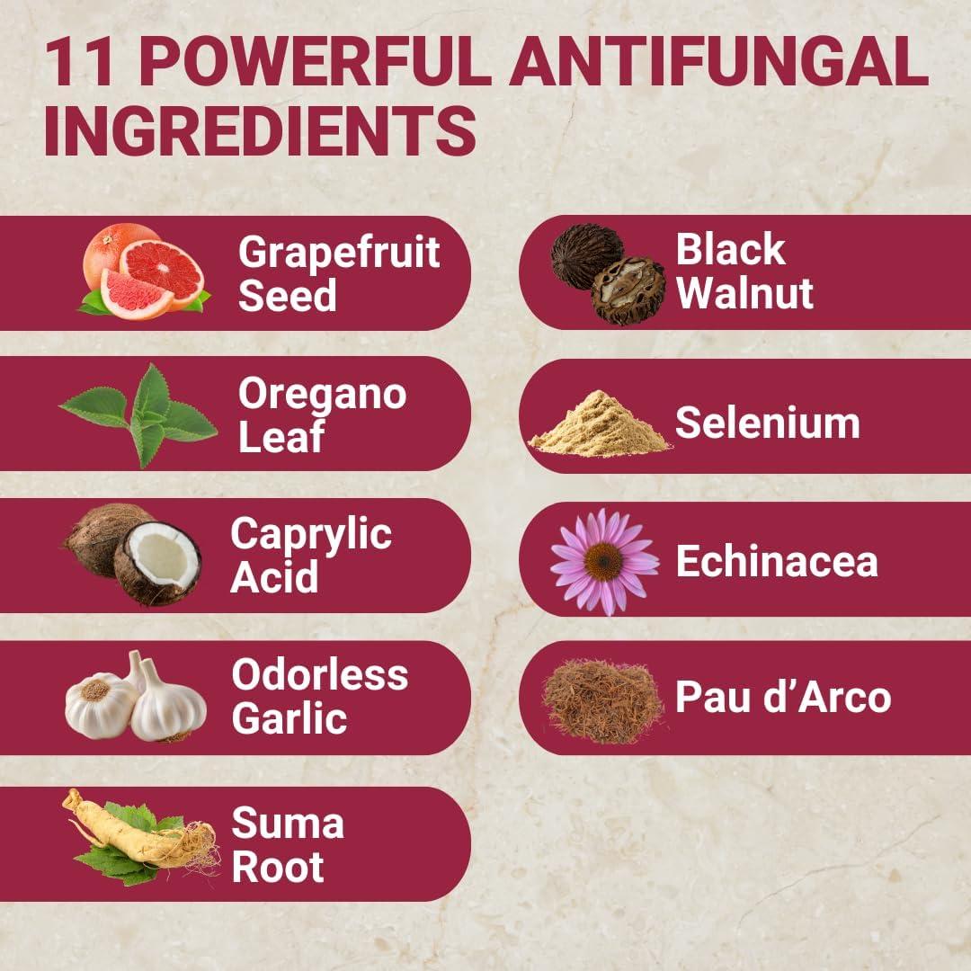 Suplemento Detox de Cándida New Roots Herbal 90 Cápsulas