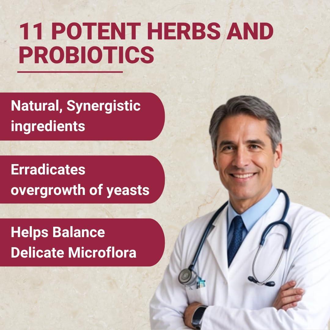 Suplemento Detox de Cándida New Roots Herbal 90 Cápsulas