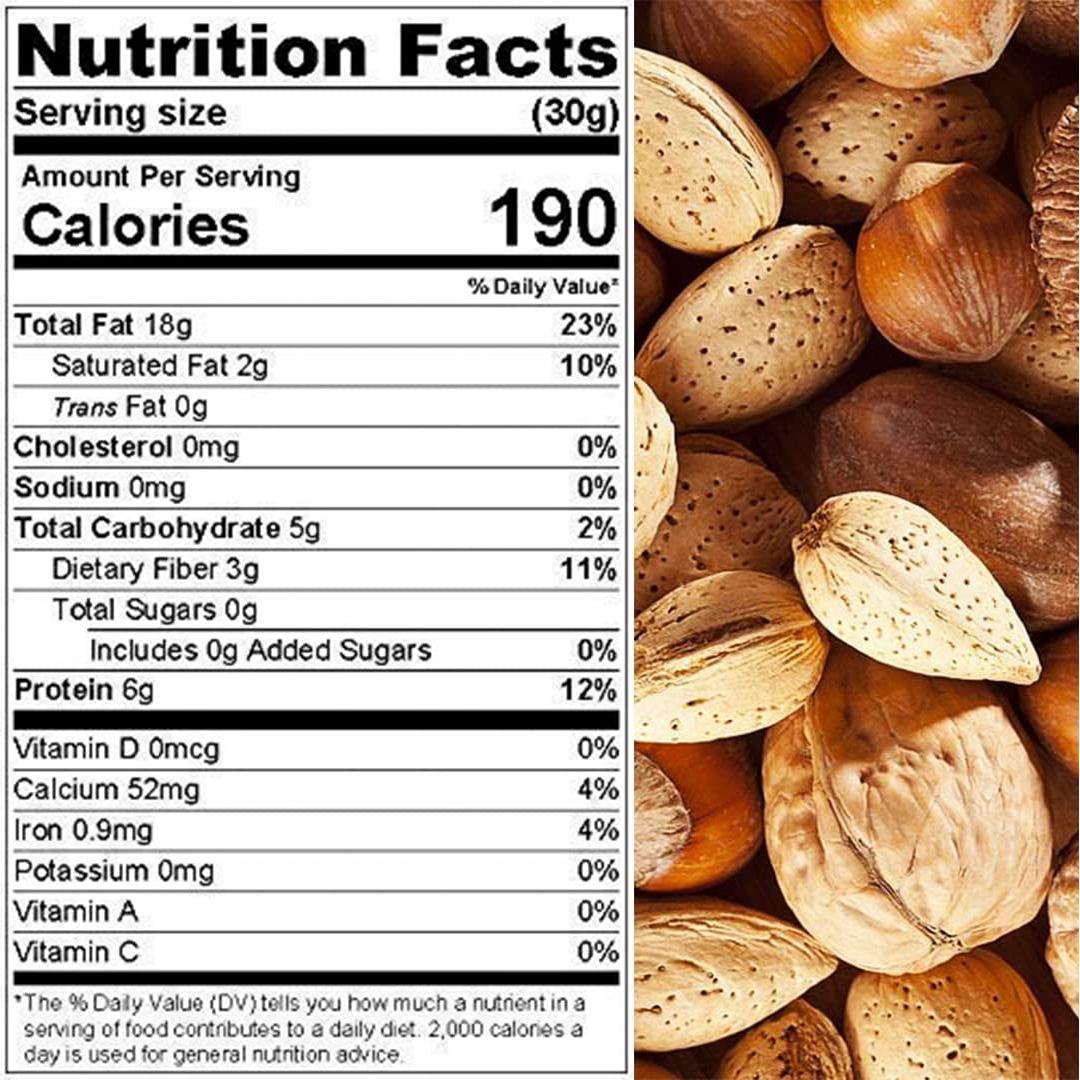 Mezcla de Nueces Crudas en Cáscara Presto Sales 453g