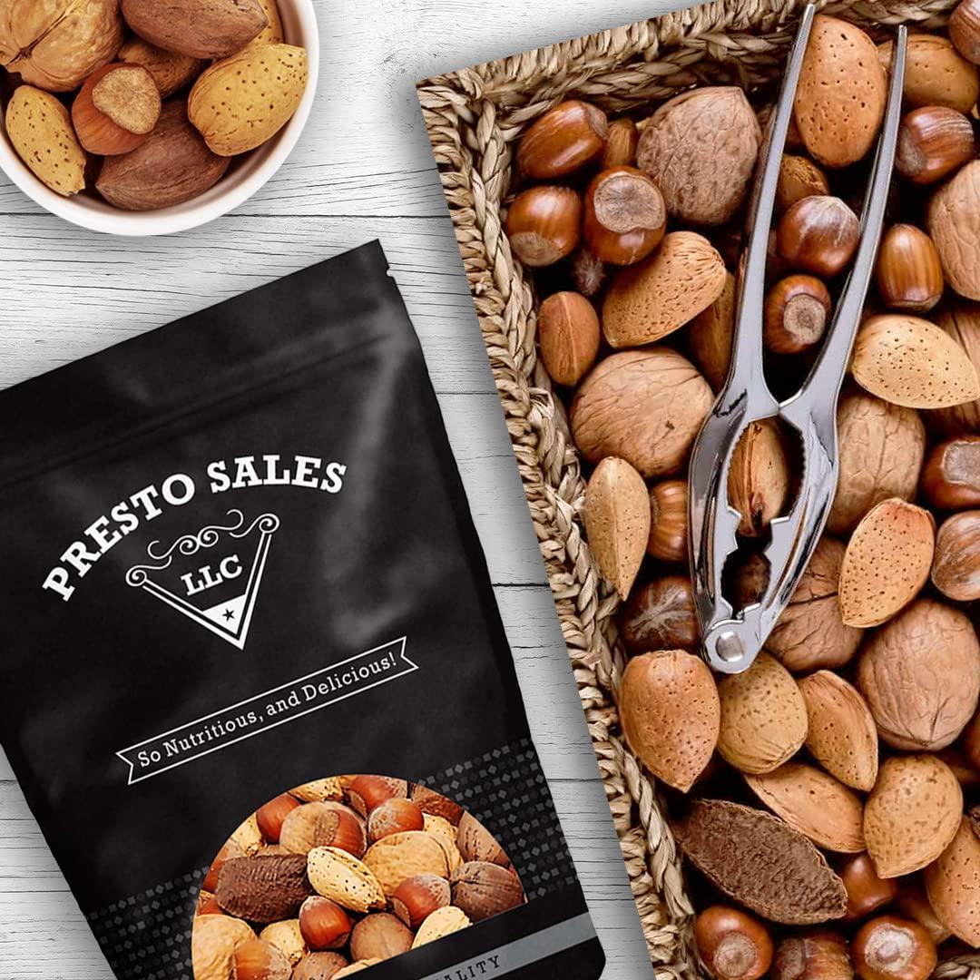 Mezcla de Nueces Crudas en Cáscara Presto Sales 453g