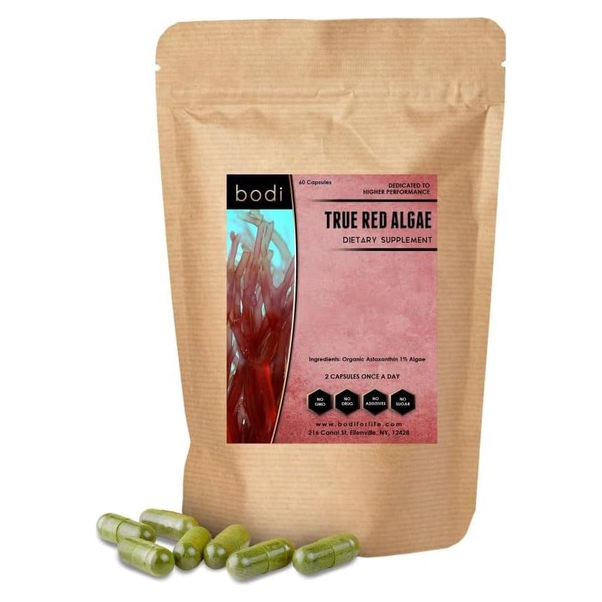 Cápsulas de Algas Rojas Bodi 100% Naturales 60 Unidades
