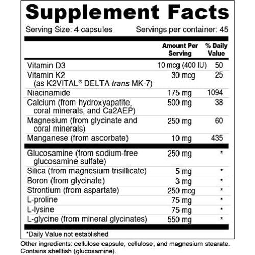 Constructor Diario Wellness Resources 180 Cápsulas Calcio y Vitaminas