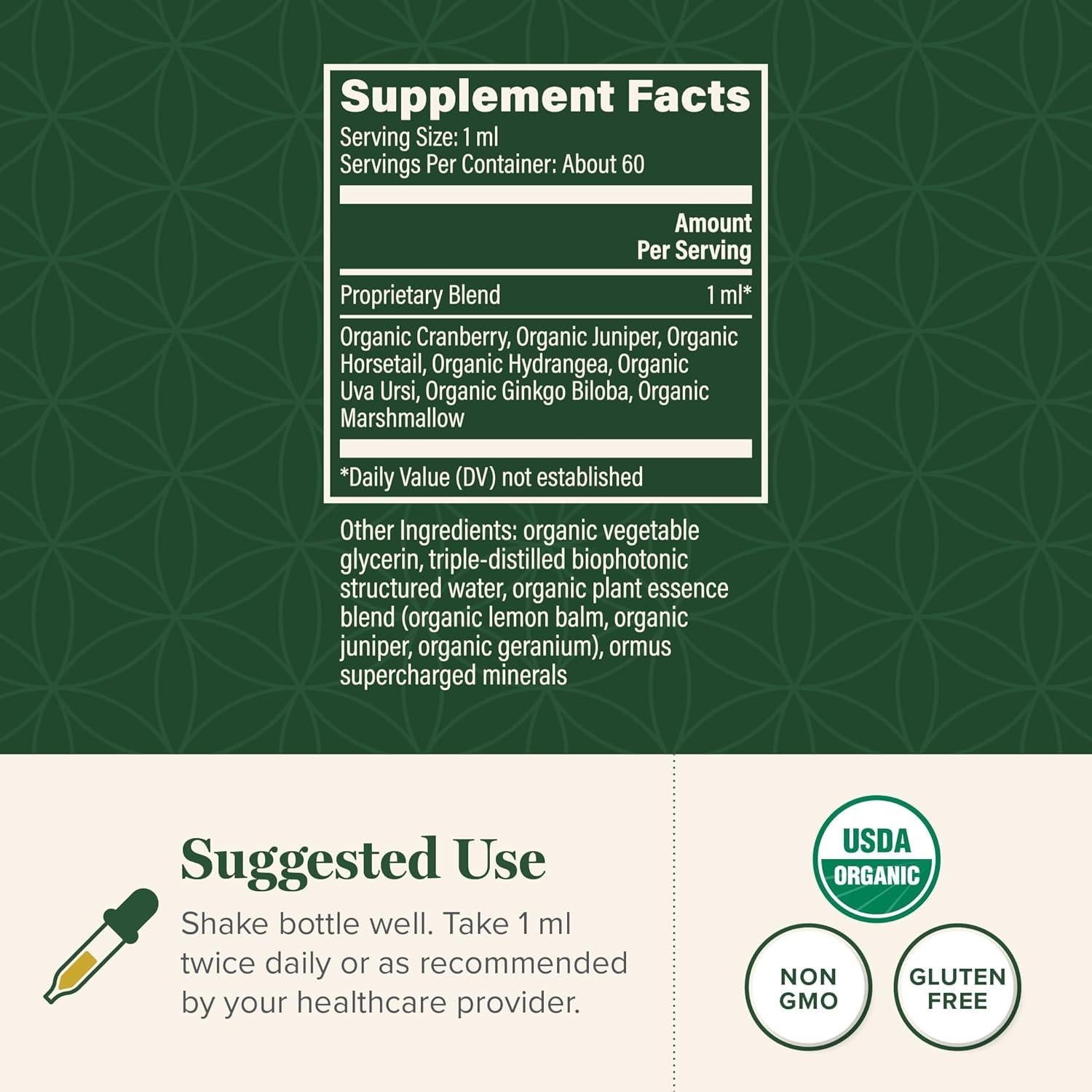 Suplemento Líquido Salud Renal Orgánica Global Healing 59 ml