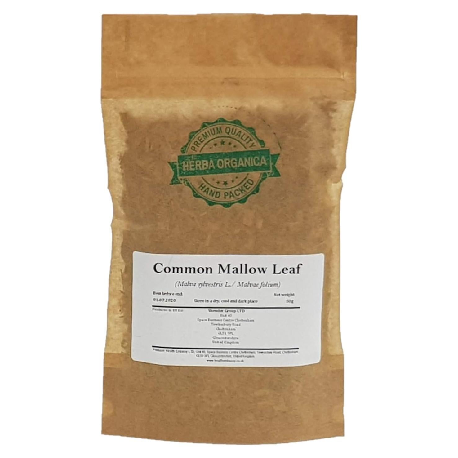 Té Herbal de Hoja de Malva Común Herba Orgánica 50g