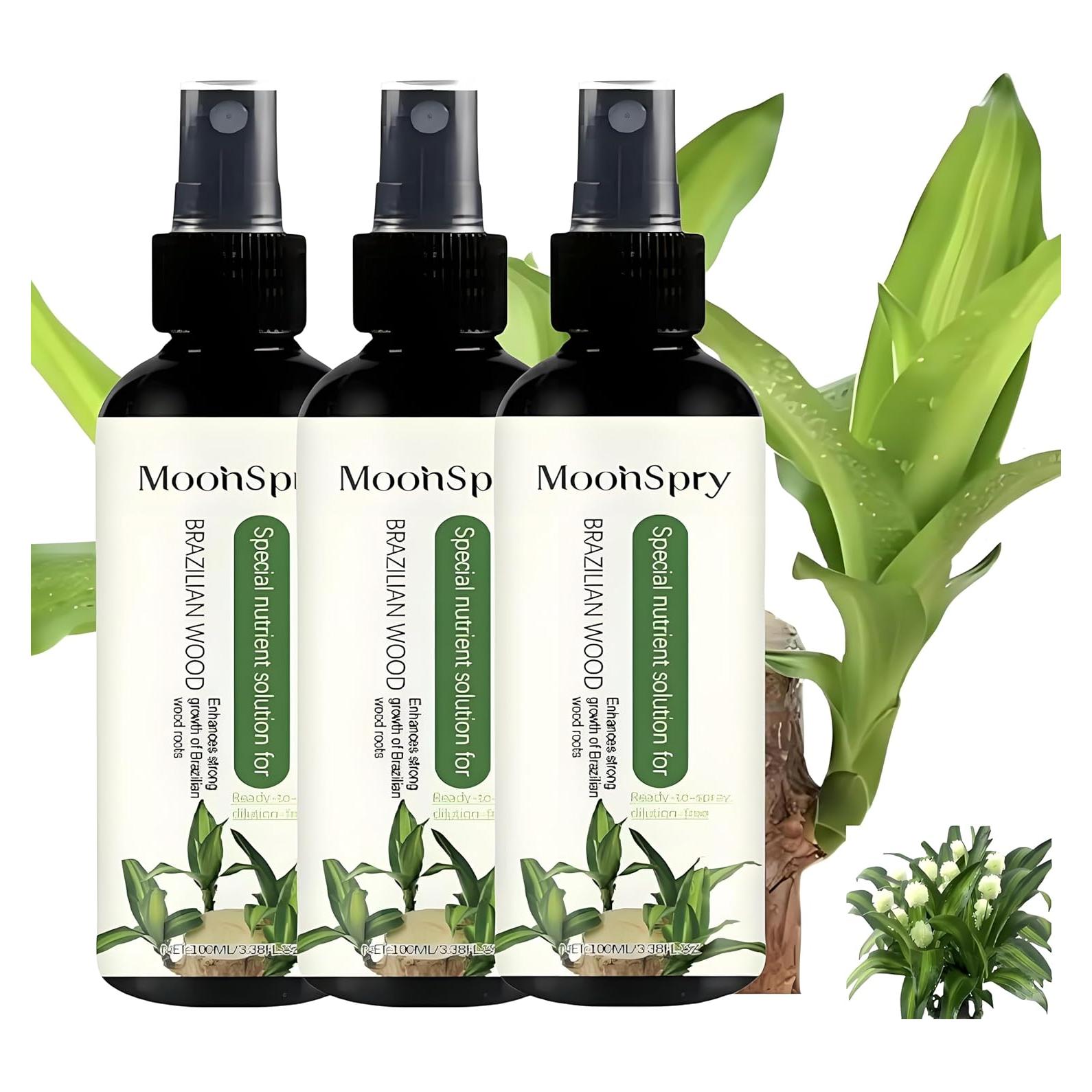 Fertilizante Líquido para Bambú de la Suerte MoonSpry 3x100ml