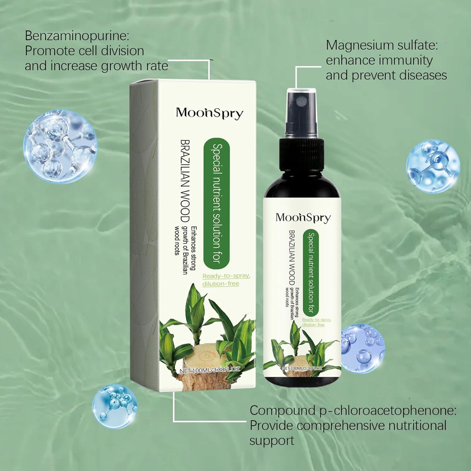 Fertilizante Líquido para Bambú de la Suerte MoonSpry 3x100ml