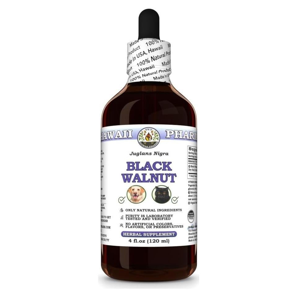 Extracto Líquido Natural de Nogal Negro Hawaii Pharm 113.4 ml