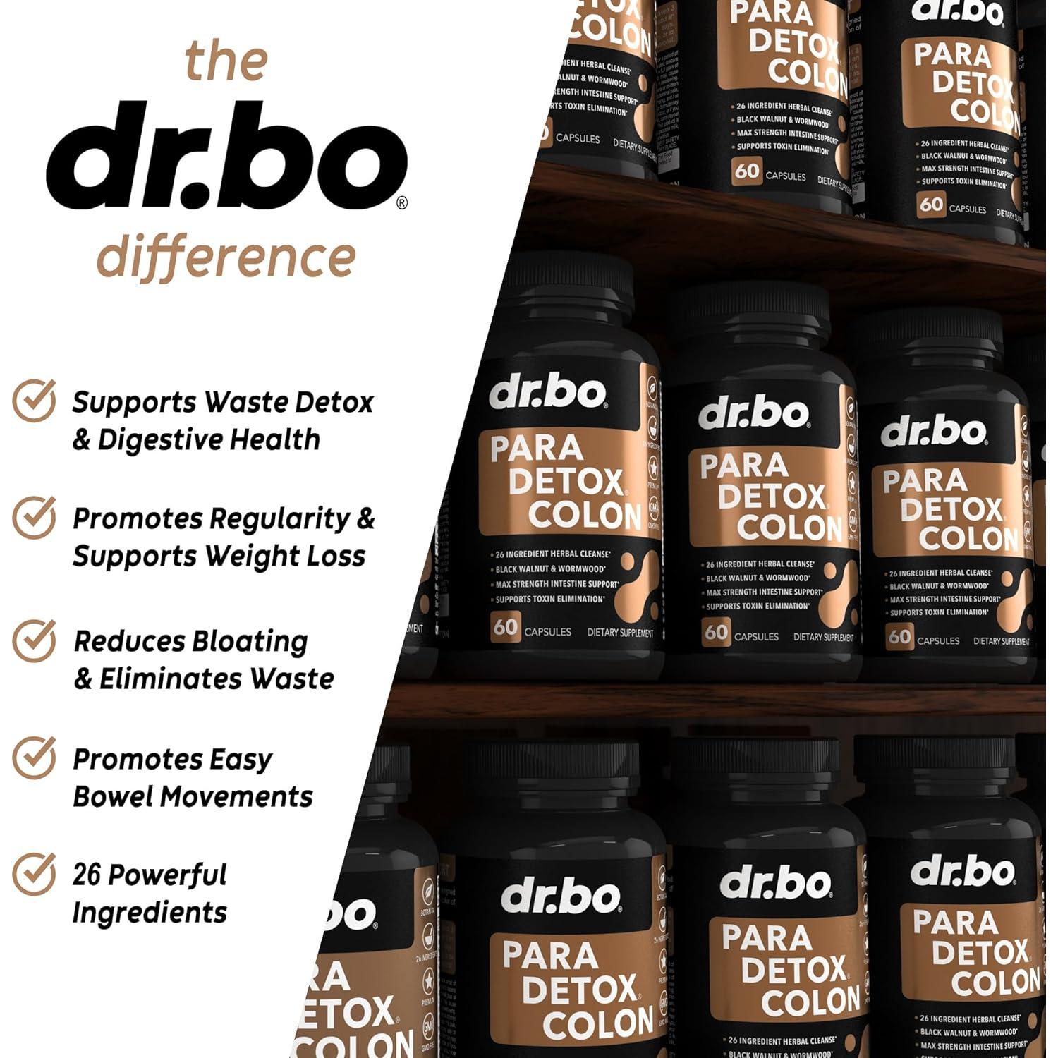 Píldoras Detox de Limpieza Intestinal DR. BO - 85g