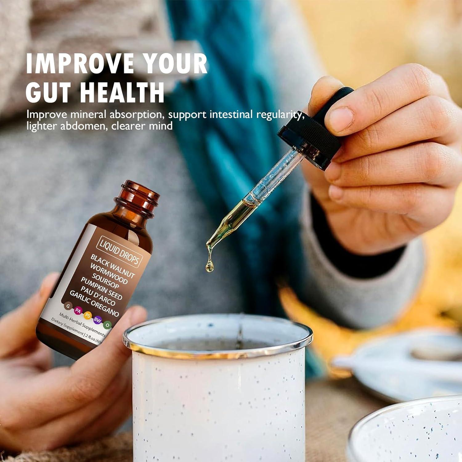 Limpieza Intestinal Nutralis 59 mL - Gotas de Ajenjo y Nueces Negras