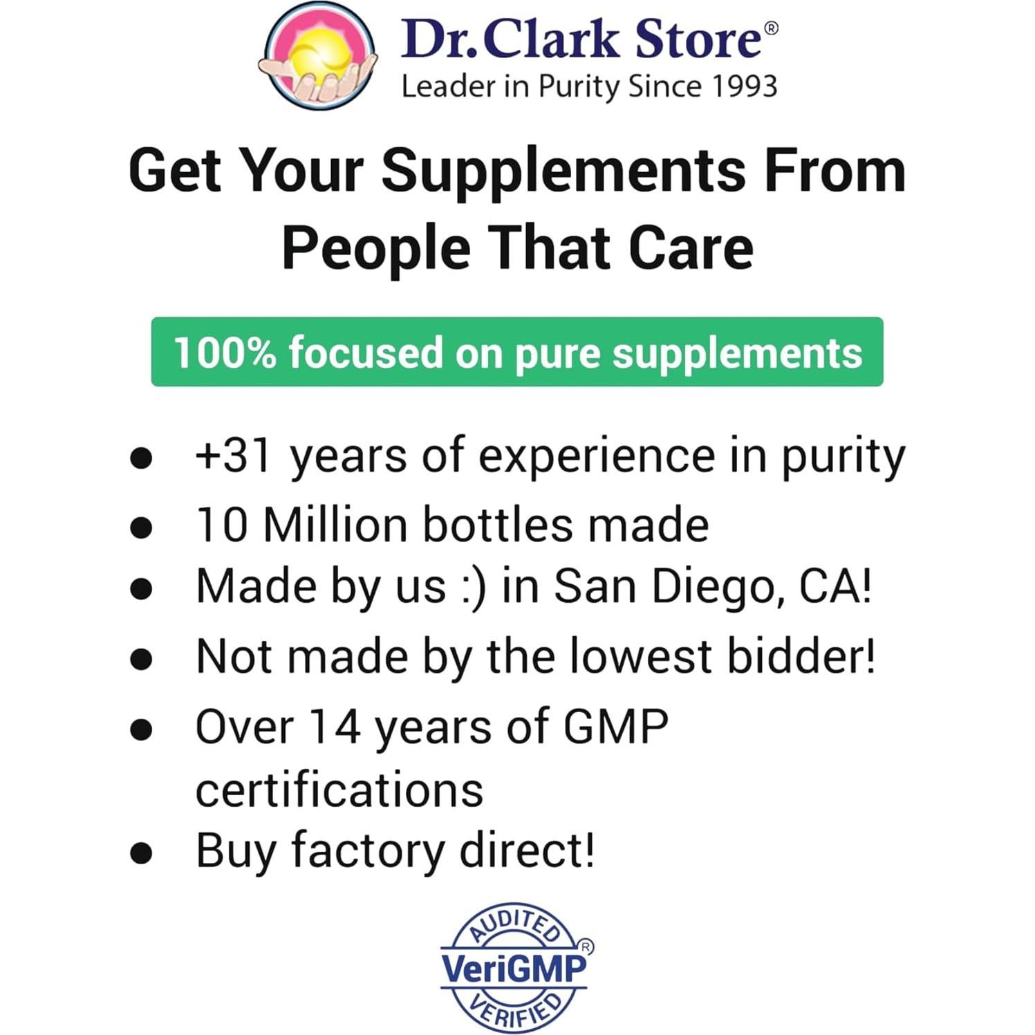 Extracto de Cúrcuma y Pimienta Negra Dr. Clark 710mg 100 Cápsulas